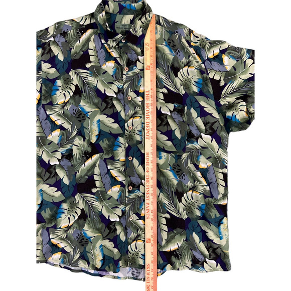 Vintage Guess By Georges‎ Marciano Hawaiian Shirt Size L - Picture 4 of 7